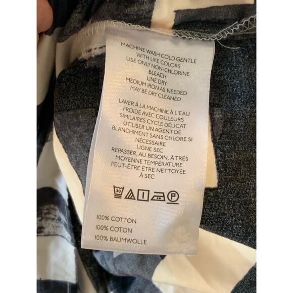 Anthropologie Maeve The Bettina Tiered Shirt dress size large - Picture 8 of 8